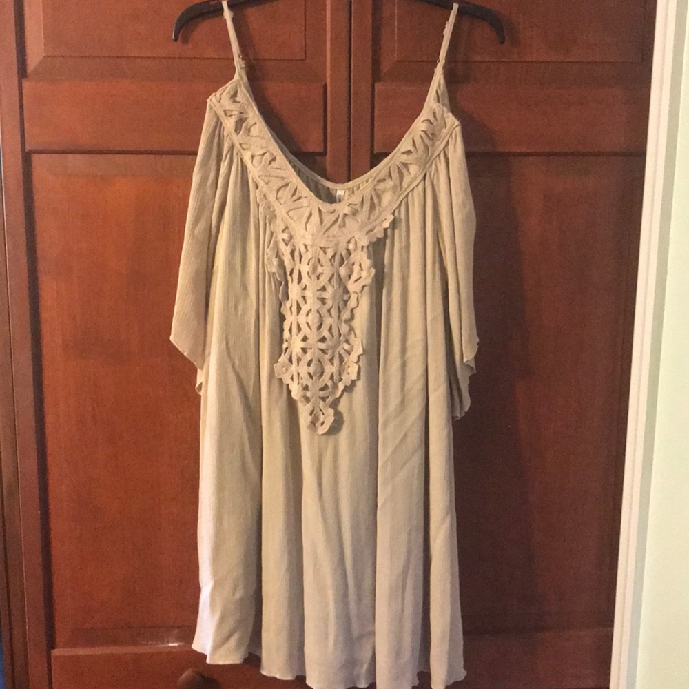 Off the shoulder dress